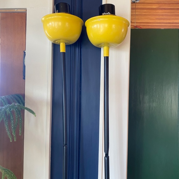 Vintage set of two 1960’s patio lights - Picture 12 of 16